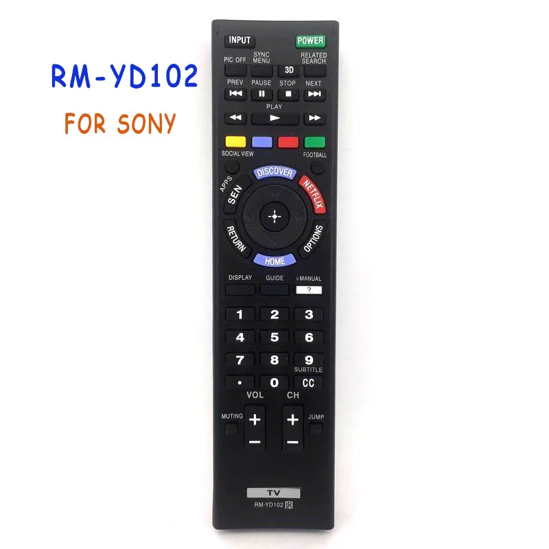 RM-YD102 New General Remote Control For Sony KDL-42W651A KDL-46W700A 149276611 PLASMA BRAVIA LCD LED HDTV TV
RM-YD102 New General Remote Control For Sony KDL-42W651A KDL-46W700A 149276611 PLASMA BRAVIA LCD LED HDTV TV