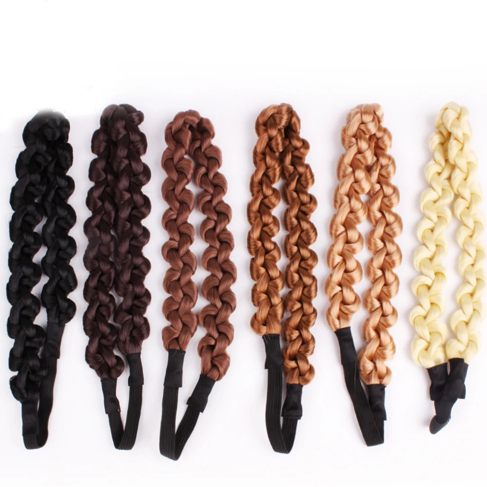 2CM Girls Wig Headband Braids Hair Accessories Women Hairstyle Plait Braided Hair Band Girls Elastic Hairband Female Headwear
2CM Girls Wig Headband Braids Hair Accessories Women Hairstyle Plait Braided Hair Band Girls Elastic Hairband Female Headwear