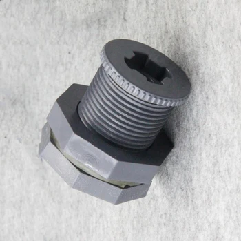 PVC 1-1/4" BSP Female Thread Water Tank Connector Pipe Fitting With Plug For Fish Tank Aquarium DIY
PVC 1-1/4" BSP Female Thread Water Tank Connector Pipe Fitting With Plug For Fish Tank Aquarium DIY