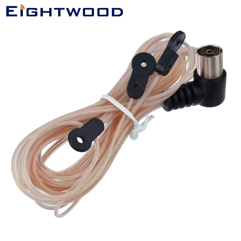Eightwood T shape Indoor FM Dipole Antenna Aerial-HD Radio Female Pal Connector 75 Ohm for YAMAHA Sony Chaine Stereo Receiver
Eightwood T shape Indoor FM Dipole Antenna Aerial-HD Radio Female Pal Connector 75 Ohm for YAMAHA Sony Chaine Stereo Receiver