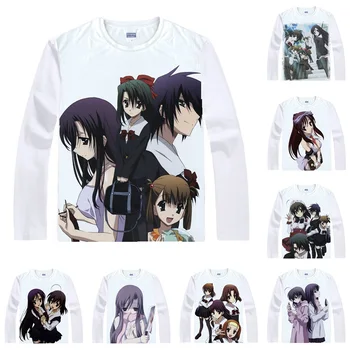 Visual Novel School Days T-Shirts Multi-style Long Sleeve Anime Shirts Sukuru Deizu Makoto Ito Kotonoha Katsura Cosplay Shirt
Visual Novel School Days T-Shirts Multi-style Long Sleeve Anime Shirts Sukuru Deizu Makoto Ito Kotonoha Katsura Cosplay Shirt
