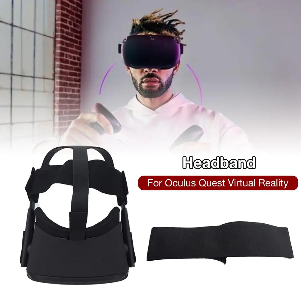 Headband Head Strap Weight Reduction Comfortable Stretch Belt for Oculus Quest Virtual Reality VR Headset
Headband Head Strap Weight Reduction Comfortable Stretch Belt for Oculus Quest Virtual Reality VR Headset