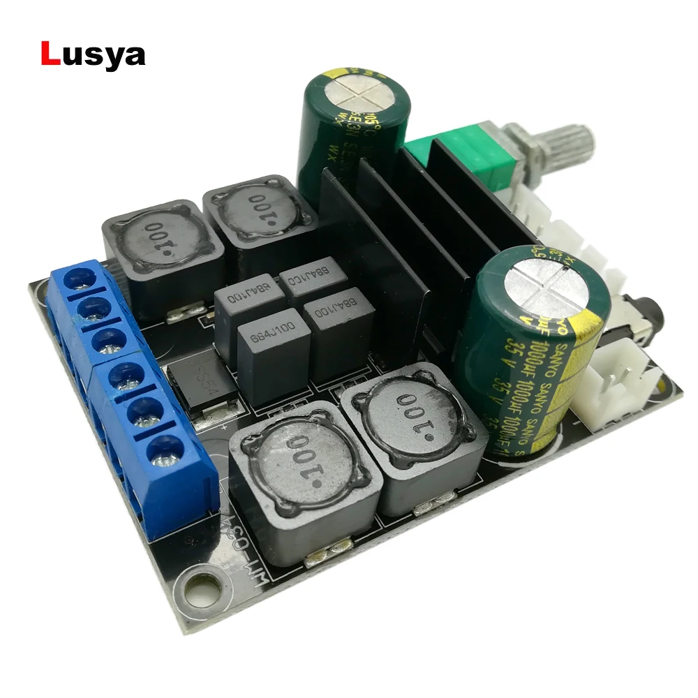 TPA3116 D2 2x50W DC10 25V Stereo HIFI Digital 2 0 плата усилителя мощности|Усилители мощности| |