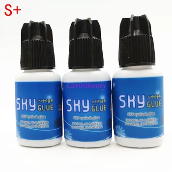 Free Shipping 1 bottle 1-2s dry time Most Powerful Fastest Korea Sky Glue S+ for Eyelash Extensions MSDS Adhesive,5ml Black Cap
Free Shipping 1 bottle 1-2s dry time Most Powerful Fastest Korea Sky Glue S+ for Eyelash Extensions MSDS Adhesive,5ml Black Cap