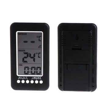 AIMOMETER In or Outdoor Digital Wireless Thermometer Weather Station Clock Centigrade or fahrenheit Hygrometer 
AIMOMETER In or Outdoor Digital Wireless Thermometer Weather Station Clock Centigrade or fahrenheit Hygrometer