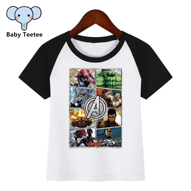 Boys and Girls Marvel Avengers End Game Cartoon Diy Print T shirt Baby Kids Funny Clothes Children Summer T-shirt
Boys and Girls Marvel Avengers End Game Cartoon Diy Print T shirt Baby Kids Funny Clothes Children Summer T-shirt