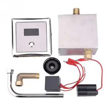 Wall-Mount Automatic Inductive Toilet Valves Lavatory Automatic Sensing Urinal Flush Valve Bath Toilet Faucet Taps Flush Valve
Wall-Mount Automatic Inductive Toilet Valves Lavatory Automatic Sensing Urinal Flush Valve Bath Toilet Faucet Taps Flush Valve