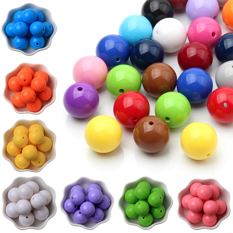 6-20mm Multicolour Acrylic Solid Round Beads For Necklaces Jewelry Making DIY Bracelet Spacer Accessories
6-20mm Multicolour Acrylic Solid Round Beads For Necklaces Jewelry Making DIY Bracelet Spacer Accessories