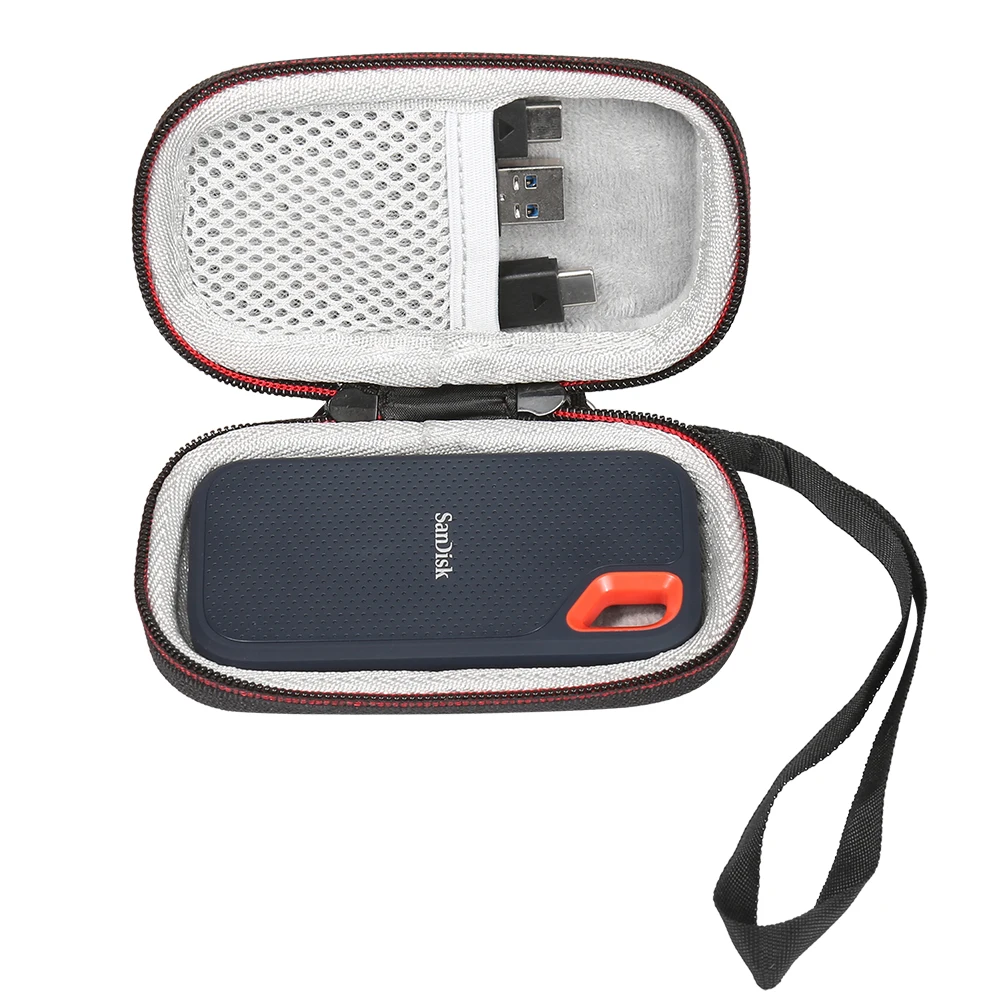 2019 Newest EVA Hard Case for SanDisk 250GB / 500GB / 1TB / 2TB Extreme Portable SSD SDSSDE60, Carrying Storage Cover Bag
2019 Newest EVA Hard Case for SanDisk 250GB / 500GB / 1TB / 2TB Extreme Portable SSD SDSSDE60, Carrying Storage Cover Bag