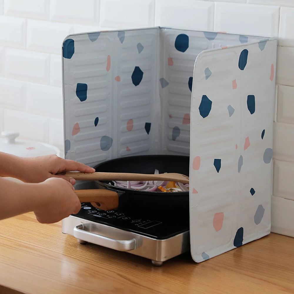Kitchen Frying Pan Oil Splash Protection Screen Cover Gas Stove Anti Splatter Shield Guard Oil Divider Splash Proof Baffle Tools
Kitchen Frying Pan Oil Splash Protection Screen Cover Gas Stove Anti Splatter Shield Guard Oil Divider Splash Proof Baffle Tools