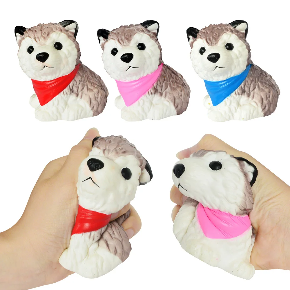 Kids Cute 3D Squishy Slow Rising Cartoon Simulation Animal Husky Dog Wearing A Scarf Stress Relief Anti stress Soft Toy Squishys
Kids Cute 3D Squishy Slow Rising Cartoon Simulation Animal Husky Dog Wearing A Scarf Stress Relief Anti stress Soft Toy Squishys