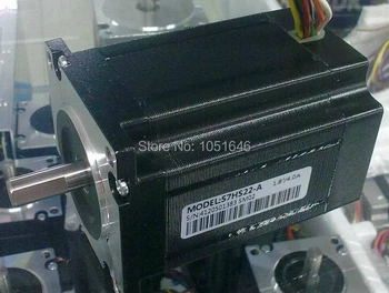 57HS22 Leadshine two phase stepper motor 57HS22 NEMA 23 length 80MM toque 2.2NM shaft 8MM length 20mm 8 motor leads
57HS22 Leadshine two phase stepper motor 57HS22 NEMA 23 length 80MM toque 2.2NM shaft 8MM length 20mm 8 motor leads
