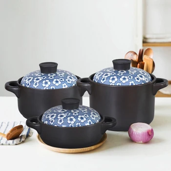 Japanese casserole stew household gas cooker soup rice noodles stew pot mini braised chicken ceramics saucepot saucepan pan 
Japanese casserole stew household gas cooker soup rice noodles stew pot mini braised chicken ceramics saucepot saucepan pan