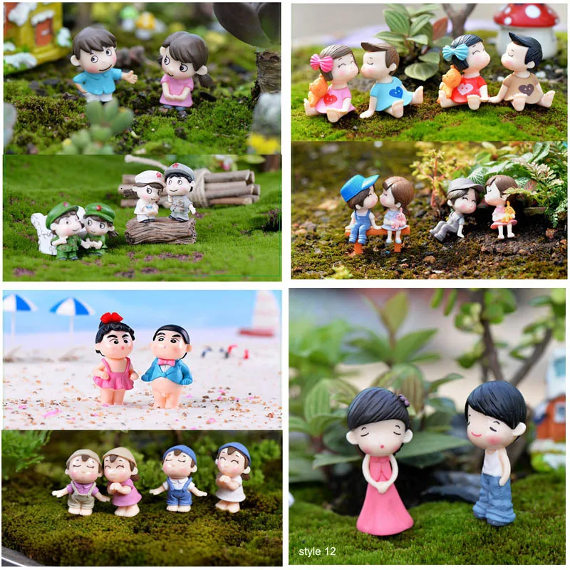 Fairy Garden Boy Girl Children Toy Home Decor Resin Crafts 1 Pair Moss Miniature landscape Sweety Lovers Couple Terrariums
Fairy Garden Boy Girl Children Toy Home Decor Resin Crafts 1 Pair Moss Miniature landscape Sweety Lovers Couple Terrariums