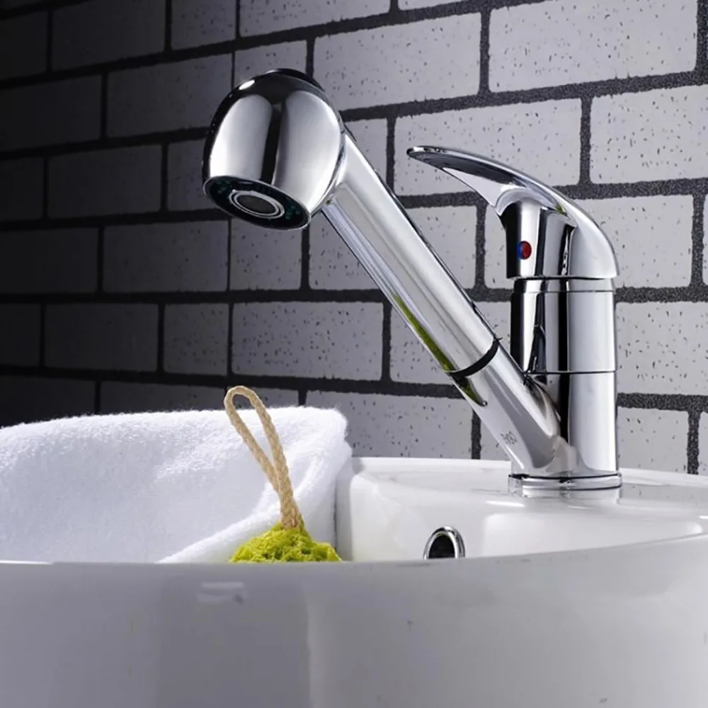 Kitchen Tap Single Lever Mixer Faucet Sink Mixer With Pullout Spray Bathroom Accessories 185 * 56mm Tap Tools#es
Kitchen Tap Single Lever Mixer Faucet Sink Mixer With Pullout Spray Bathroom Accessories 185 * 56mm Tap Tools#es