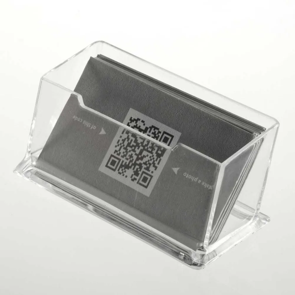 1pc Clear Acrylic Business Card Holder Display Stand Desk Desktop Countertop Newest New Arrival Drop Shipping
1pc Clear Acrylic Business Card Holder Display Stand Desk Desktop Countertop Newest New Arrival Drop Shipping