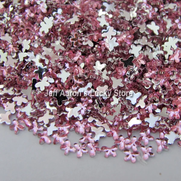 10000PCS bow-knot Butterfly 3D Acrylic Nail Art Decoration Flat Back Rhinestones Cell Phone Decoration accessories Pink or Green
10000PCS bow-knot Butterfly 3D Acrylic Nail Art Decoration Flat Back Rhinestones Cell Phone Decoration accessories Pink or Green