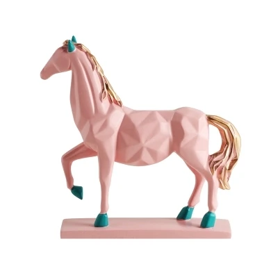 Home Decorations Modern Simple Personality Creative Geometry Horse Sculpture Nordic Decoration Abstract Horse Figurine
Home Decorations Modern Simple Personality Creative Geometry Horse Sculpture Nordic Decoration Abstract Horse Figurine