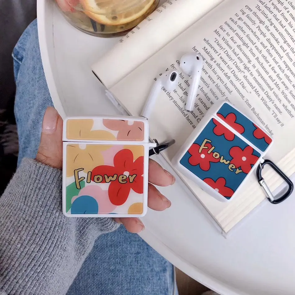 Bluetooth Wireless Silicone Earphone Case For Airpods 2 Case Cute Flower Case For Airpods2 Case Colorful Earbuds Accesorios Box
Bluetooth Wireless Silicone Earphone Case For Airpods 2 Case Cute Flower Case For Airpods2 Case Colorful Earbuds Accesorios Box