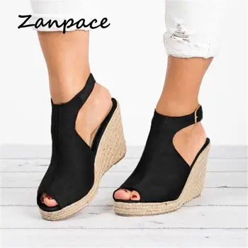 High HeelsPlatform Women Sandals 2019 Summer Flock Gladiator Wedges Womens Shoes Open Top Plus Size Ladies Sandalias Mujer 2019
High HeelsPlatform Women Sandals 2019 Summer Flock Gladiator Wedges Womens Shoes Open Top Plus Size Ladies Sandalias Mujer 2019