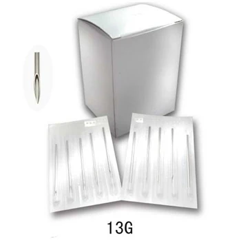 100Pcs Sterile Disposable Body Piercing Needles13G Size New Stainless SteelPermanent Makeup Needles Equipment agujas tatuaje
100Pcs Sterile Disposable Body Piercing Needles13G Size New Stainless SteelPermanent Makeup Needles Equipment agujas tatuaje
