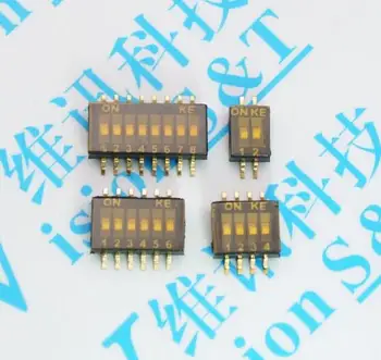 100PCS DSHP04TSGER 1.27mm 2 4 6 8 bits Dial the code switch 2 4 6 8road SMD-8 best quality.
100PCS DSHP04TSGER 1.27mm 2 4 6 8 bits Dial the code switch 2 4 6 8road SMD-8 best quality.