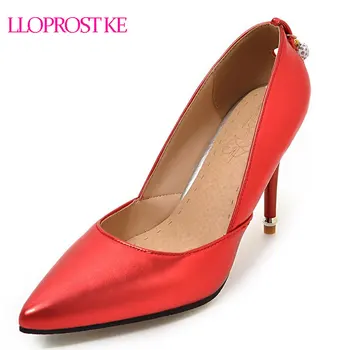 Lloprost ke Stylish Women Pumps Elegant Solid Color Pointed Toe Thin Heels Pumps Wedding Party Shoes Woman Plus Size 31-48 MY774
Lloprost ke Stylish Women Pumps Elegant Solid Color Pointed Toe Thin Heels Pumps Wedding Party Shoes Woman Plus Size 31-48 MY774