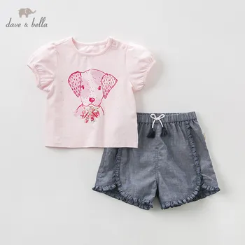 DBA9424 Dave bella summer baby girl clothing sets cartoon children suits infant high quality clothes girls pullover outfit
DBA9424 Dave bella summer baby girl clothing sets cartoon children suits infant high quality clothes girls pullover outfit