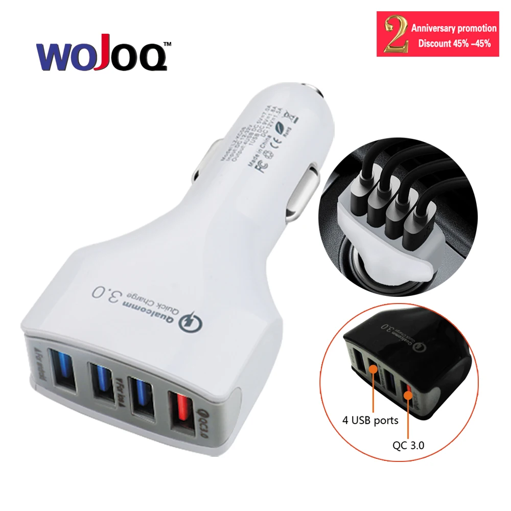 Quick Charging QC 3.0 Smart Fast 4 USB Wall Charger For Xiaomi Samsung Huawei Quick Charge Charging Adapter Mobile Phone
Quick Charging QC 3.0 Smart Fast 4 USB Wall Charger For Xiaomi Samsung Huawei Quick Charge Charging Adapter Mobile Phone