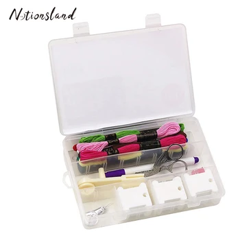 Complete Cross-Stitch Tools Set with Scissors Embroidery Thread Dressmaker's Pen Threader Assorted Needles Floss Bobbins
Complete Cross-Stitch Tools Set with Scissors Embroidery Thread Dressmaker's Pen Threader Assorted Needles Floss Bobbins