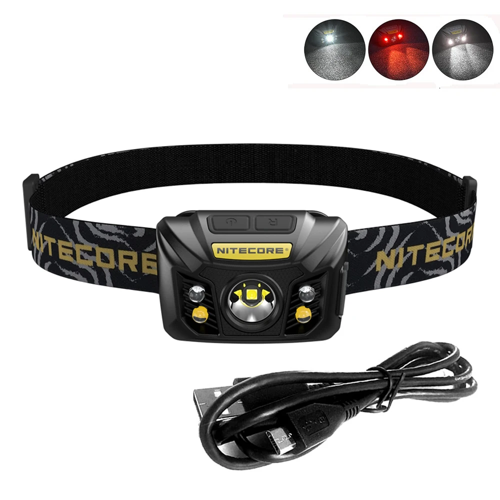 NITECORE NU32 USB Rechargeable headlight CREE XP-G3 S3 max 550 lumen lightweight red light headhead with built-in battery
NITECORE NU32 USB Rechargeable headlight CREE XP-G3 S3 max 550 lumen lightweight red light headhead with built-in battery