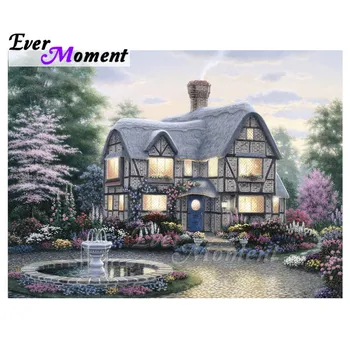 Ever Moment Diamond Painting Resin Bead Hobby House Tree Fountain Mosaic Full Square Drill Diamond Embroidery Decor 3F912
Ever Moment Diamond Painting Resin Bead Hobby House Tree Fountain Mosaic Full Square Drill Diamond Embroidery Decor 3F912