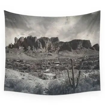 

Superstition Mountain - Arizona Desert Wall Tapestry Hanging Tapestry For Wall Decoration Fashion