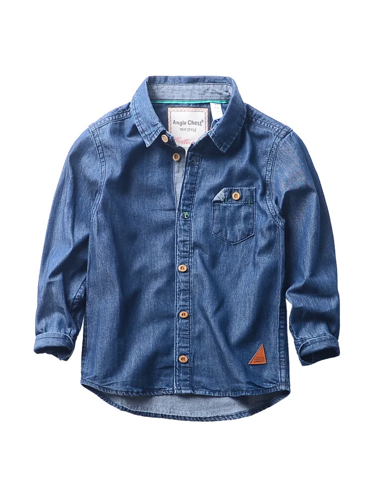 Boys Denim Shirt Cotton Sweatshirt 2019 New Spring Autumn Long Sleeve Blouse Children Shirt Boys Outerwear Kids Clothes
Boys Denim Shirt Cotton Sweatshirt 2019 New Spring Autumn Long Sleeve Blouse Children Shirt Boys Outerwear Kids Clothes