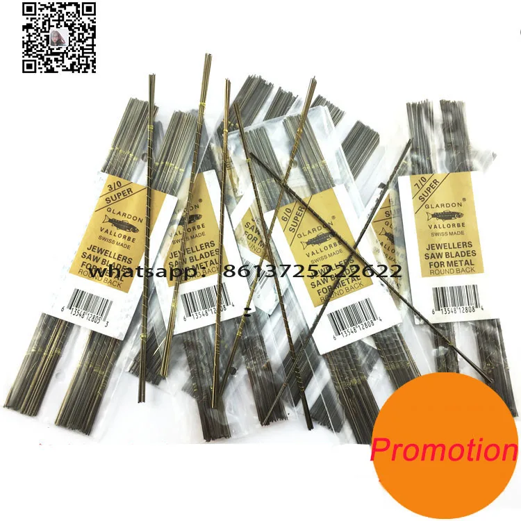 Jewelry Making Sawblades Jewelers Saw Blades Jewelry Hand Tools Metal Cutting Tool Tool 2/0, 3/0, 4/0, 5/0, 6/0
Jewelry Making Sawblades Jewelers Saw Blades Jewelry Hand Tools Metal Cutting Tool Tool 2/0, 3/0, 4/0, 5/0, 6/0