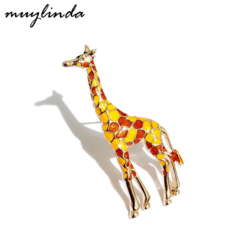 muylinda Fashion Giraffe Enamel Pin Costume Jewelry Brooches For Women Scarf Clip Colorful Animal Metal Brooch Pins
muylinda Fashion Giraffe Enamel Pin Costume Jewelry Brooches For Women Scarf Clip Colorful Animal Metal Brooch Pins