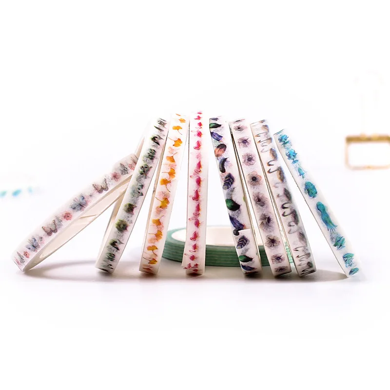 1PCS Cute New Colour Fine Decorated Doctrine Adhesive Washi Tape DIY Decoration Scrapbooking Planner Stationery Masking Tape
1PCS Cute New Colour Fine Decorated Doctrine Adhesive Washi Tape DIY Decoration Scrapbooking Planner Stationery Masking Tape
