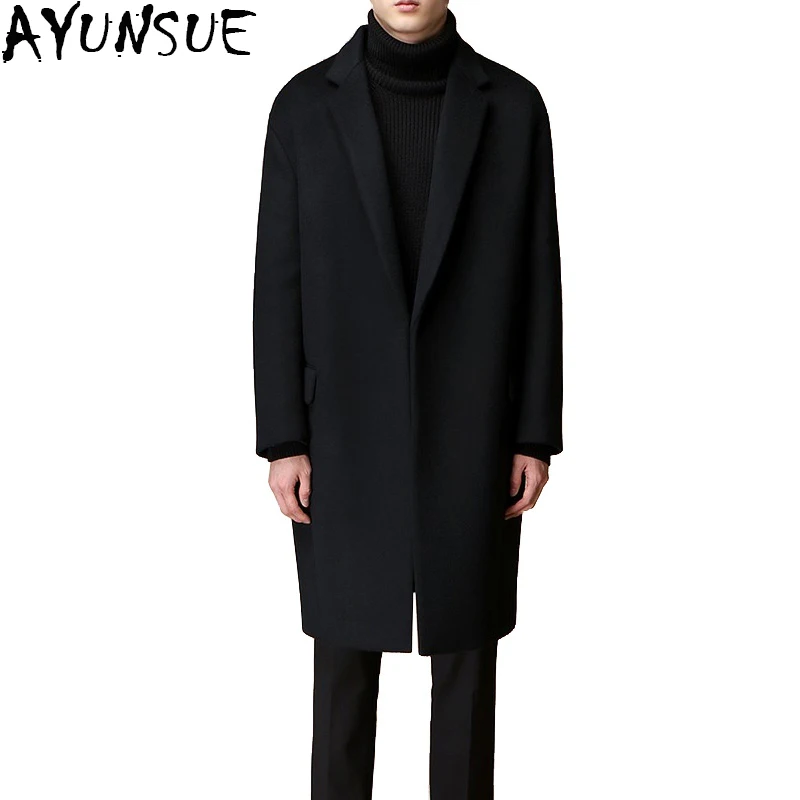 AYUNSUE New Arrival 2019 Winter Long Woolen Coat Men Parkas Trench Coat For Men Overcaot S-3XL Abrigo de lana hombre LX774
AYUNSUE New Arrival 2019 Winter Long Woolen Coat Men Parkas Trench Coat For Men Overcaot S-3XL Abrigo de lana hombre LX774