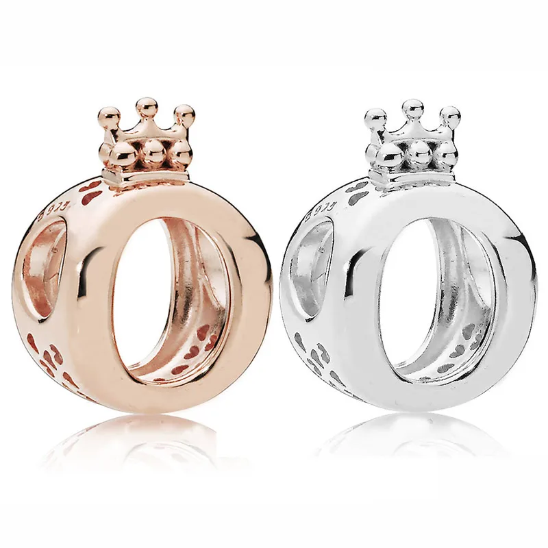 Original 925 Sterling Silver Charm Rose Gold Radiant Hearts Royal Crown Beads Fit Pandora Bracelet & Necklace Diy Jewelry
Original 925 Sterling Silver Charm Rose Gold Radiant Hearts Royal Crown Beads Fit Pandora Bracelet & Necklace Diy Jewelry
