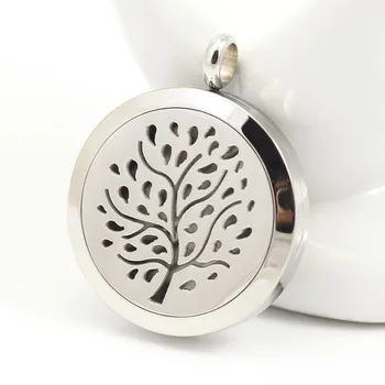 Stainless Steel hollow out tree of life Essential Oil Diffuser Perfume Locket Pendant Necklace
Stainless Steel hollow out tree of life Essential Oil Diffuser Perfume Locket Pendant Necklace