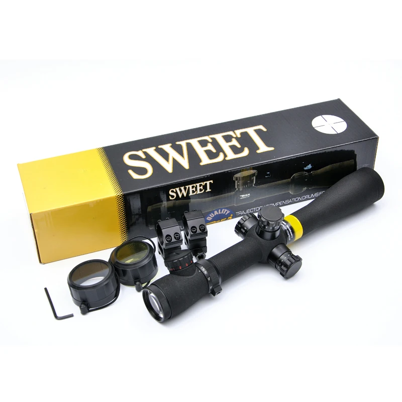 3.5-10X40 M1 Hunting Sniper Riflescope Red&Green Illuminated Reticle Fiber Optic Sight Rifle Scope Side Parallax Adjust Scope
3.5-10X40 M1 Hunting Sniper Riflescope Red&Green Illuminated Reticle Fiber Optic Sight Rifle Scope Side Parallax Adjust Scope