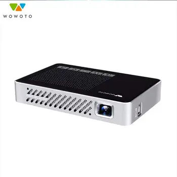 WOWOTO Android 7.1 Mini Pico Projector 1920*1080 Resolution Wi-Fi Bluetooth LED Projector Portable HD For Home Cinema Projector
WOWOTO Android 7.1 Mini Pico Projector 1920*1080 Resolution Wi-Fi Bluetooth LED Projector Portable HD For Home Cinema Projector