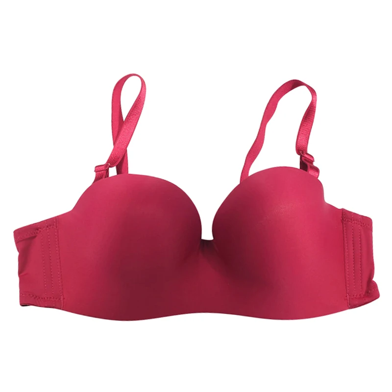 Women Thin 1/2 Cup Push Up Smooth Bra Wire free Invisible Bras Sexy Breathable Intimates
Women Thin 1/2 Cup Push Up Smooth Bra Wire free Invisible Bras Sexy Breathable Intimates