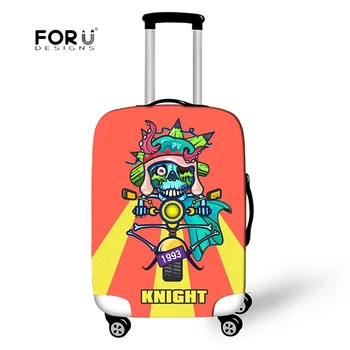 FORUDESIGNS Knight Dancer Singer Luggage Covers for 18-30 Inch Case Cover Skull Motorcycle Trolly Suitcase Protect Cover Travel
FORUDESIGNS Knight Dancer Singer Luggage Covers for 18-30 Inch Case Cover Skull Motorcycle Trolly Suitcase Protect Cover Travel