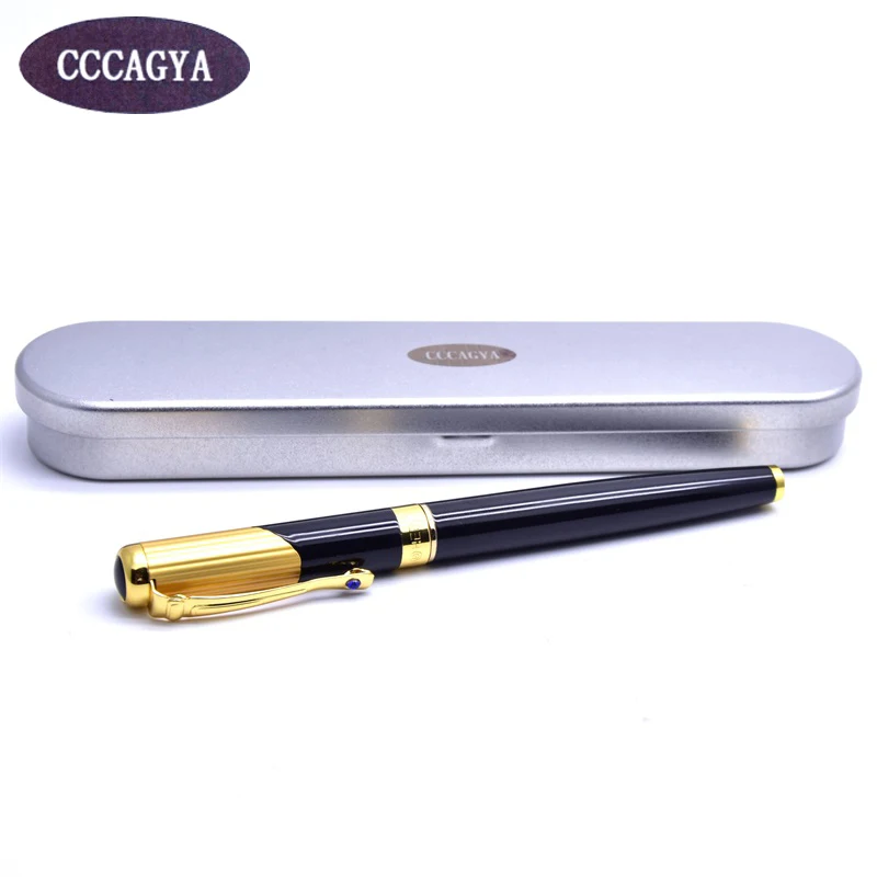 CCCAGYA D022 Two-color gold metal ink pen 0.5mm nib .Learn office school stationery Gift luxury pen & hotel Writing Fountain pen
CCCAGYA D022 Two-color gold metal ink pen 0.5mm nib .Learn office school stationery Gift luxury pen & hotel Writing Fountain pen
