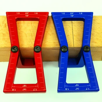 Dovetail Marker Hand Cut Wood Joints Gauge Dovetail Guide Tool with Scale Dovetail Woodworking Tool for Mortise and Tenon Drawin
Dovetail Marker Hand Cut Wood Joints Gauge Dovetail Guide Tool with Scale Dovetail Woodworking Tool for Mortise and Tenon Drawin