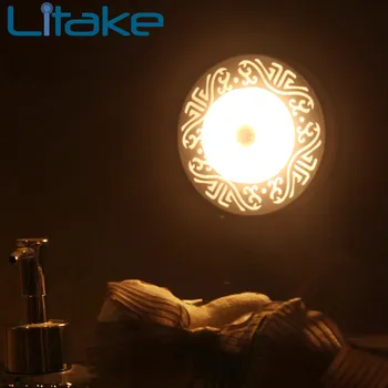 Litake LED Wall Light Wireless Batteries Powered LED Light Motion Sensor Activated Auto On/Off Night light for Wardrobe Aisle
Litake LED Wall Light Wireless Batteries Powered LED Light Motion Sensor Activated Auto On/Off Night light for Wardrobe Aisle