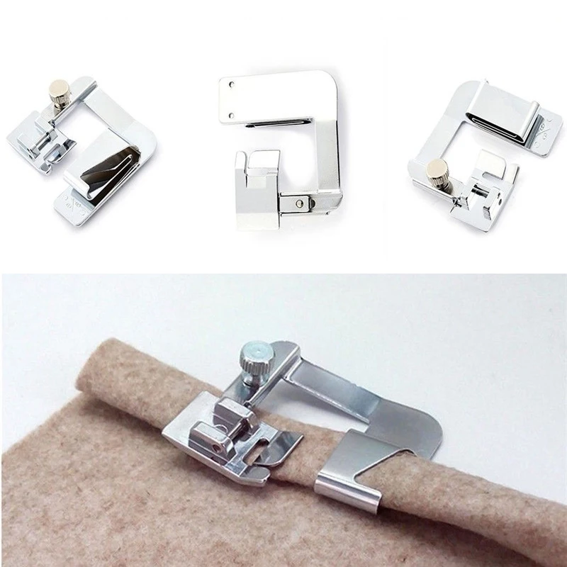 3pcs/set Rolled Hem Sewing Machine Foot 3 Size Presser Foot Set for Sewing Machines Brother Singer Sewing Machine Accessories
3pcs/set Rolled Hem Sewing Machine Foot 3 Size Presser Foot Set for Sewing Machines Brother Singer Sewing Machine Accessories