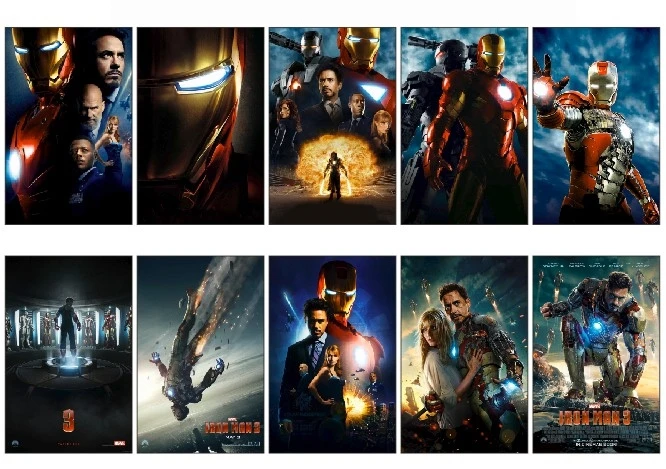 10 pcs/lot Iron Man Series Movie Poster Picture Souvenir Card Sticker DIY Scrapbooking Decoration Self-Adhesive Stickers 1008 
10 pcs/lot Iron Man Series Movie Poster Picture Souvenir Card Sticker DIY Scrapbooking Decoration Self-Adhesive Stickers 1008