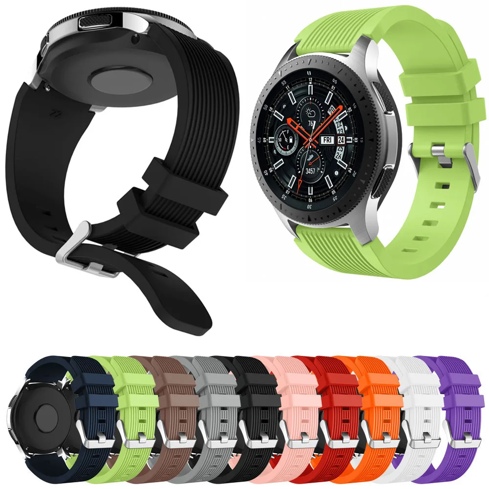 Silicone Wrist Band Strap for Samsung Galaxy Watch 46mm SM-R800 Smart Watch Band Rubber Bracelet for Samsung Gear S3 Strap
Silicone Wrist Band Strap for Samsung Galaxy Watch 46mm SM-R800 Smart Watch Band Rubber Bracelet for Samsung Gear S3 Strap